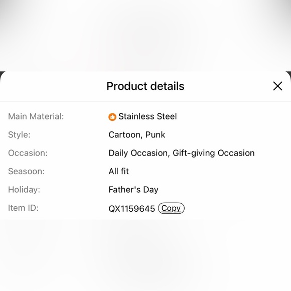 Titanium Stainless Steel Silver Double Roll Men's Chain Bracelet - Picture 5 of 6